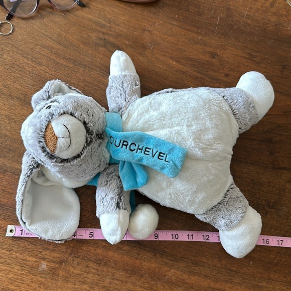 From France COURCHEVEL SKI Stuffed Floppy Bunny - Picture 7 of 7